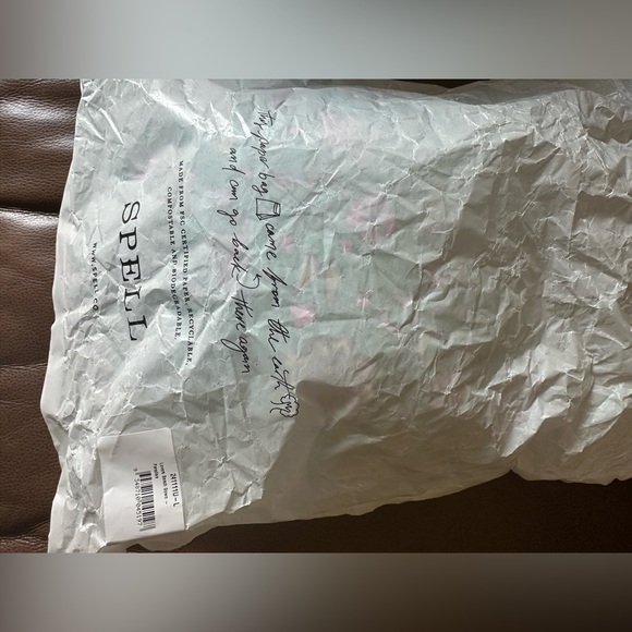 Lovers Beach Gown- Size L NWT Spell and the Gypsy - Picture 11 of 11